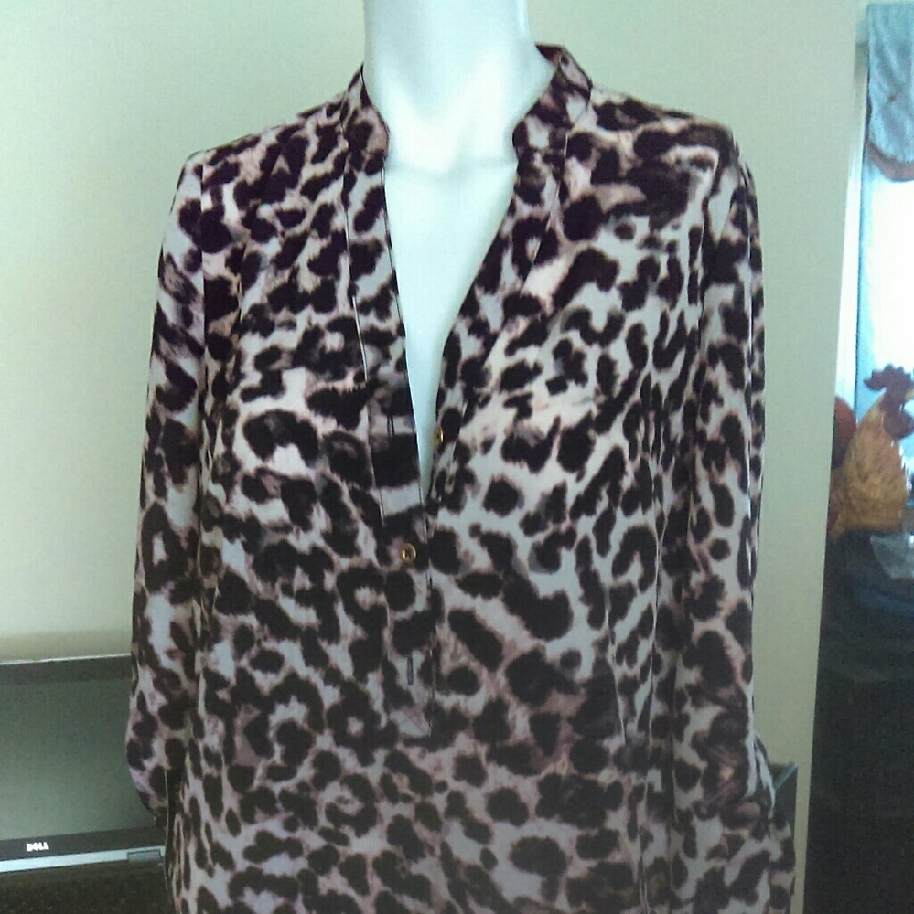 Animal print dress
